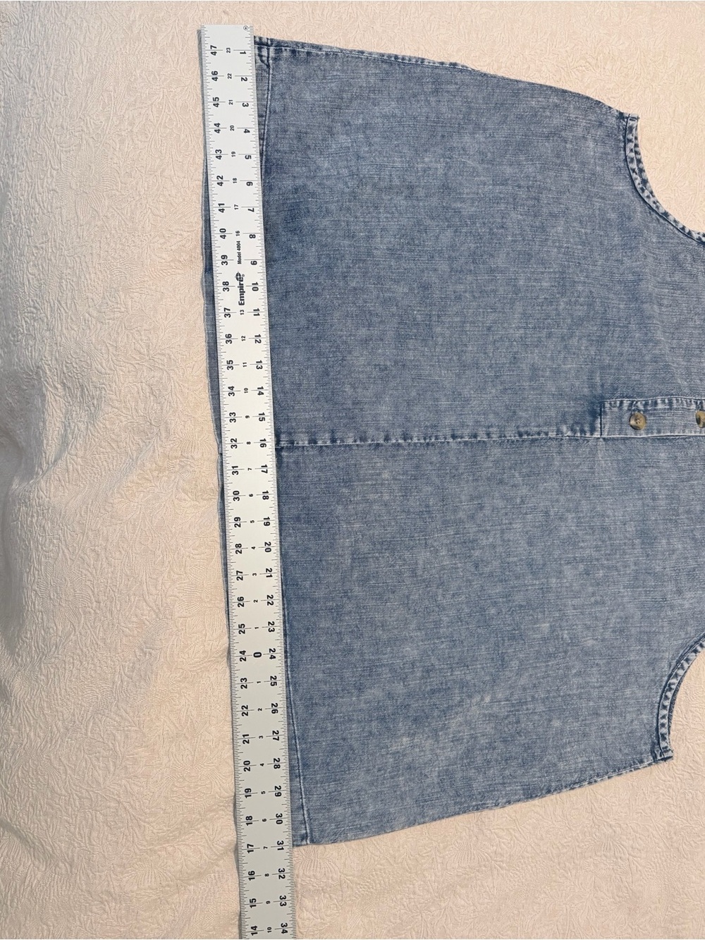 Lane Bryant Light Wash Blue Sleeveless Tank - Picture 11 of 16